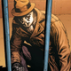 Rorschach skulking around at the end of the world in Doomsday Clock’s first issue.